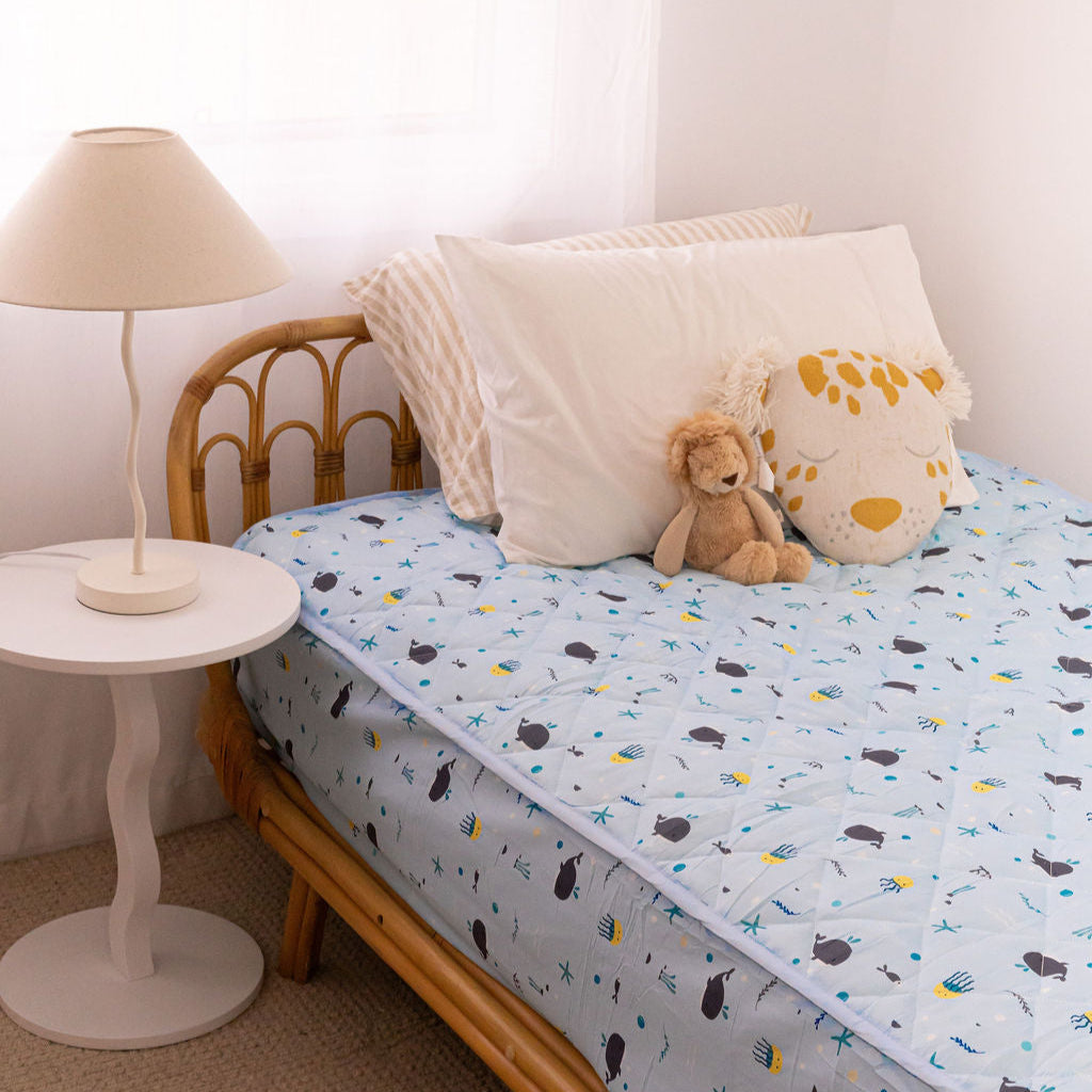 Plush Leakproof Fitted Bed Sheets