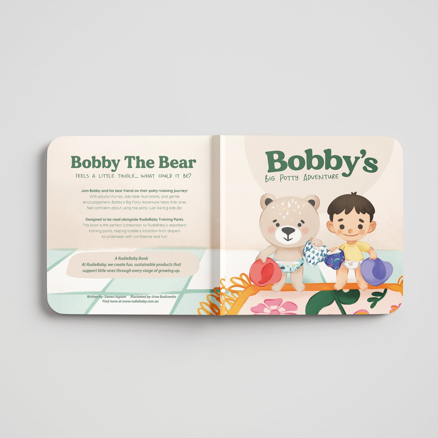 Bobby's Training Pants & Book Bundle